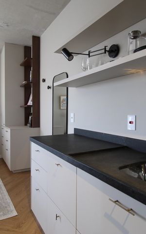 Studio à venda com 30m², 1 quarto e sem vagaCozinha