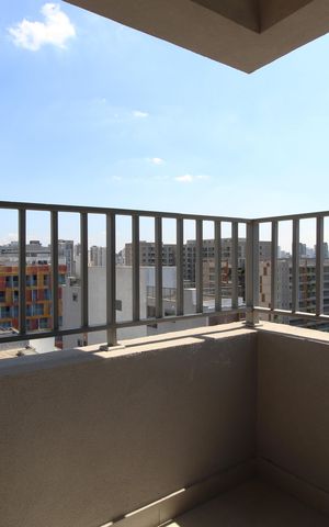 Studio à venda com 30m², 1 quarto e sem vagaVaranda