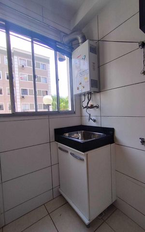 Apartamento para alugar com 48m², 2 quartos e 1 vaga Apartamento para alugar com 48m², 2 quartos e 1 vagaÁrea de serviço
