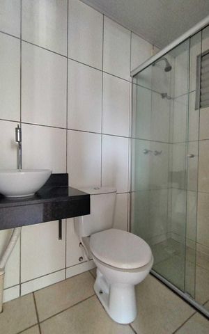Apartamento para alugar com 48m², 2 quartos e 1 vaga Apartamento para alugar com 48m², 2 quartos e 1 vagaBanheiro
