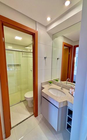 Apartamento para alugar com 73m², 3 quartos e 2 vagas Apartamento para alugar com 73m², 3 quartos e 2 vagasBanheiro