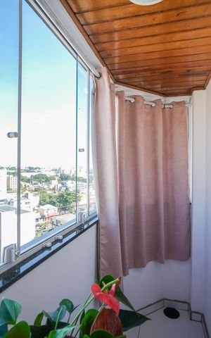 Apartamento para alugar com 85m², 2 quartos e 1 vagaVaranda da suíte