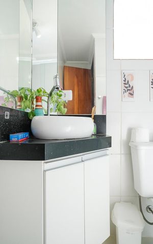 Apartamento para alugar com 85m², 2 quartos e 1 vagaBanheiro