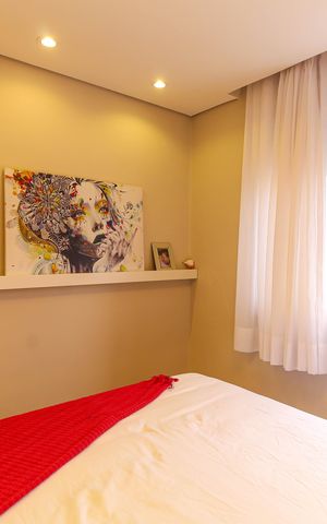 Apartamento à venda com 60m², 2 quartos e 1 vagaQuarto 2 - Suíte