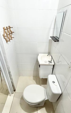 Casa para alugar com 25m², 1 quarto e sem vaga Casa para alugar com 25m², 1 quarto e sem vagaBanheiro