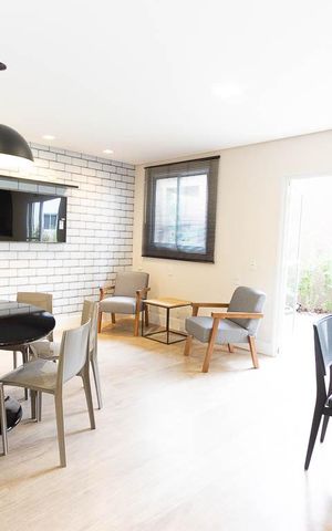 Apartamento à venda com 37m², 1 quarto e 1 vaga