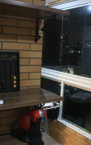 Apartamento à venda com 78m², 2 quartos e 1 vagaVaranda