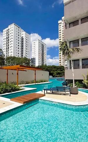 Apartamento para alugar com 57m², 2 quartos e 1 vagaPiscina