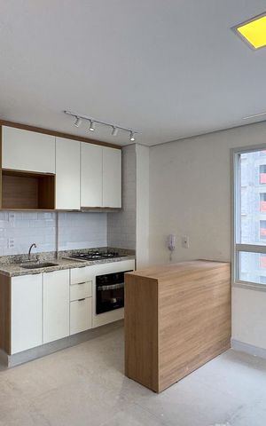 Apartamento para alugar com 57m², 2 quartos e 1 vagaSala e Cozinha
