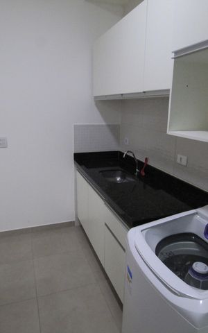 Apartamento para alugar com 38m², 1 quarto e sem vagaCozinha e Área de Serviço