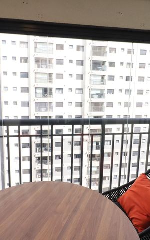 Apartamento à venda com 41m², 1 quarto e 1 vagaVaranda