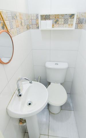 Casa para alugar com 86m², 3 quartos e 1 vagaLavabo
