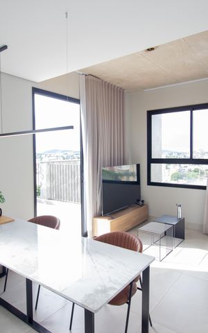 Studio para alugar com 50m², 1 quarto e 1 vaga Studio para alugar com 50m², 1 quarto e 1 vagaSala/Cozinha