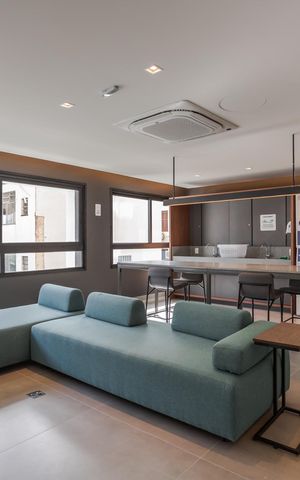 Studio para alugar com 26m², 1 quarto e sem vaga Studio para alugar com 26m², 1 quarto e sem vagaÁrea comum - Lavanderia