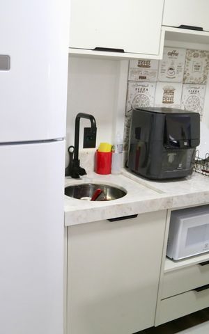 Apartamento à venda com 48m², 1 quarto e 1 vaga