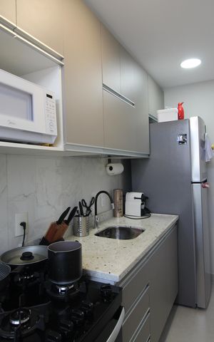 Apartamento à venda com 50m², 2 quartos e 1 vagaCozinha