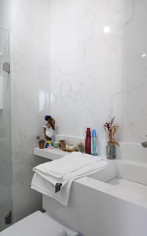 Apartamento à venda com 50m², 2 quartos e 1 vagaBanheiro Social