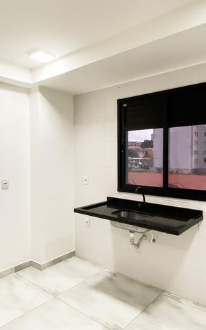 Apartamento para alugar com 30m², 1 quarto e sem vaga Apartamento para alugar com 30m², 1 quarto e sem vagaSala/cozinha