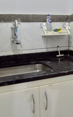 Studio para alugar com 45m², 1 quarto e sem vaga Studio para alugar com 45m², 1 quarto e sem vagaCozinha - Pia