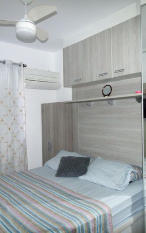 Apartamento à venda com 58m², 2 quartos e 1 vagaQuarto 1 - Suíte
