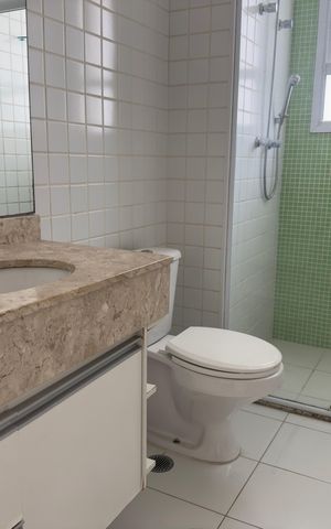 Apartamento à venda com 128m², 3 quartos e 2 vagas Apartamento à venda com 128m², 3 quartos e 2 vagasBanheiro