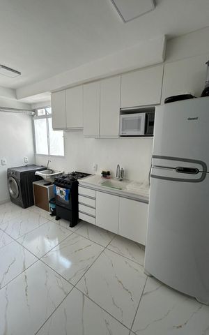 Apartamento à venda com 44m², 2 quartos e 1 vaga