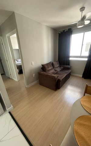 Apartamento à venda com 44m², 2 quartos e 1 vaga