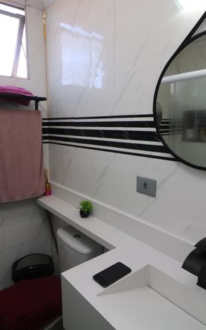 Apartamento à venda com 60m², 2 quartos e 1 vagaBanheiro
