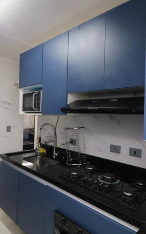 Apartamento à venda com 60m², 2 quartos e 1 vagaCozinha