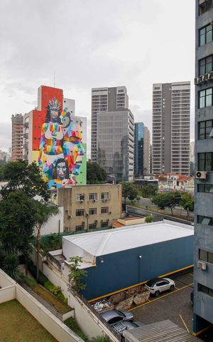 Apartamento à venda com 57m², 1 quarto e 1 vaga Apartamento à venda com 57m², 1 quarto e 1 vagaVista da Varanda