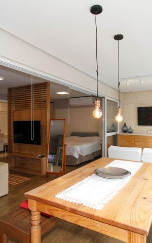 Apartamento à venda com 57m², 1 quarto e 1 vaga Apartamento à venda com 57m², 1 quarto e 1 vagaVaranda