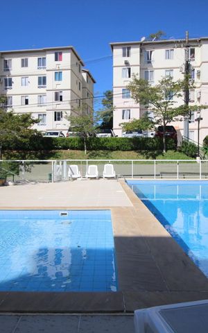 Apartamento à venda com 51m², 3 quartos e 1 vagaÁrea comum - Piscina