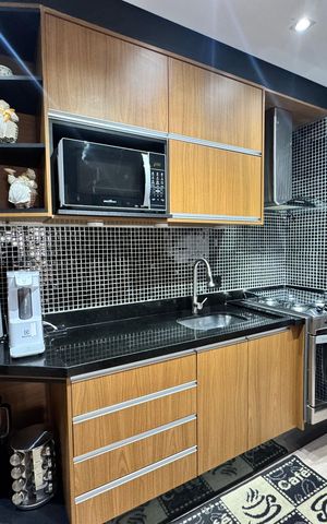 Apartamento à venda com 78m², 3 quartos e 2 vagasCozinha - Armários