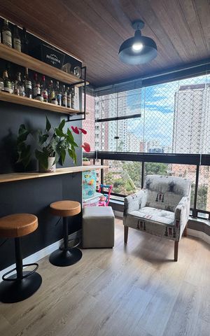 Apartamento à venda com 78m², 3 quartos e 2 vagasÁrea gourmet