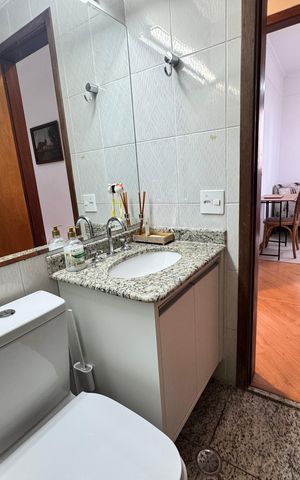 Apartamento à venda com 78m², 3 quartos e 2 vagasBanheiro