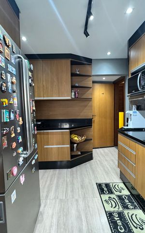 Apartamento à venda com 78m², 3 quartos e 2 vagasCozinha 
