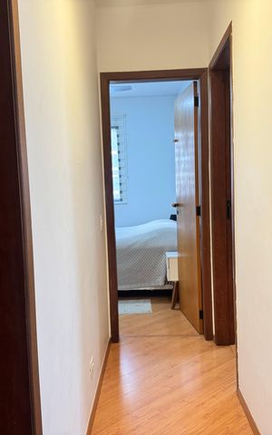 Apartamento à venda com 78m², 3 quartos e 2 vagasCorredor 