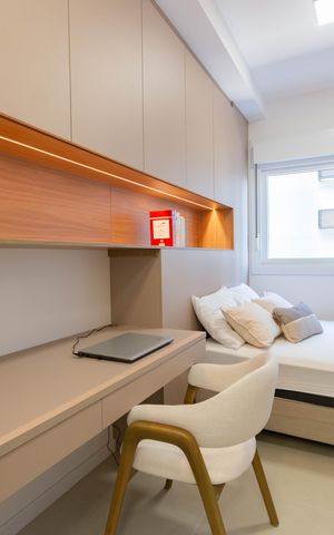 Studio à venda com 38m², 1 quarto e 1 vaga