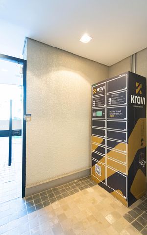 Studio à venda com 38m², 1 quarto e 1 vaga