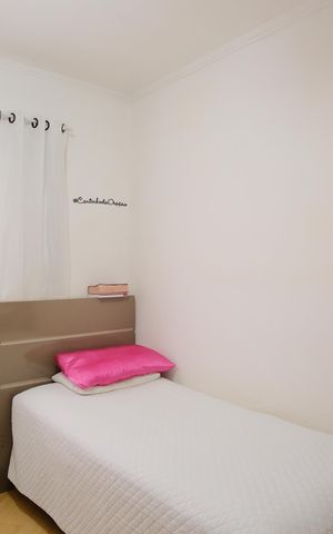Apartamento à venda com 73m², 3 quartos e 2 vagasQuarto 2