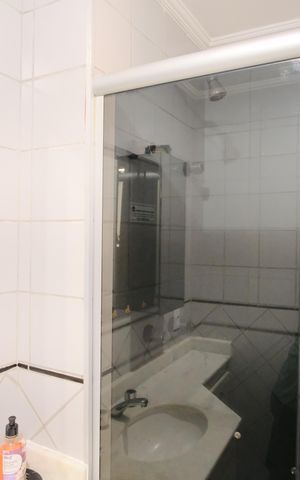 Apartamento à venda com 73m², 3 quartos e 2 vagasBanheiro da Suíte