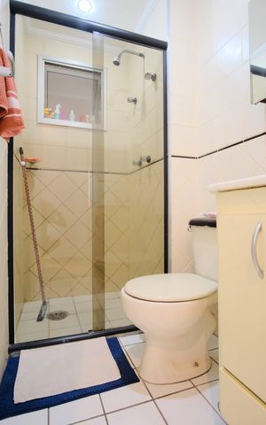 Apartamento à venda com 73m², 3 quartos e 2 vagasBanheiro Social