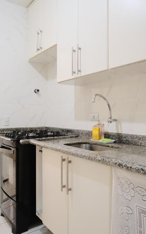Apartamento à venda com 73m², 3 quartos e 2 vagasCozinha