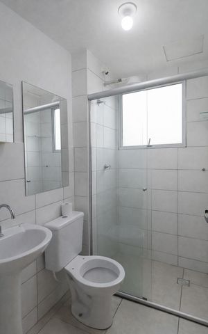 Apartamento para alugar com 44m², 2 quartos e 1 vaga Apartamento para alugar com 44m², 2 quartos e 1 vagaBanheiro