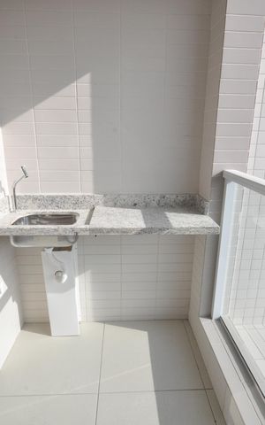 Apartamento à venda com 52m², 2 quartos e 1 vagaSacada Gourmet
