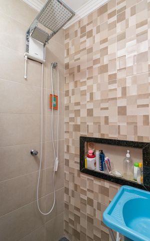 Casa à venda com 115m², 2 quartos e 3 vagasBanheiro da Suíte 2