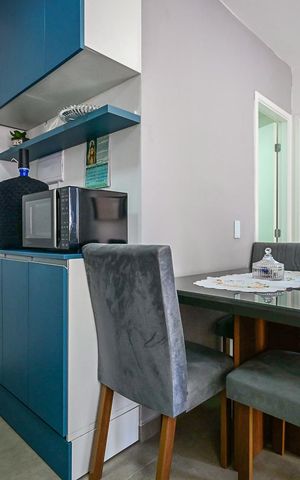 Apartamento à venda com 38m², 2 quartos e 1 vagaCozinha