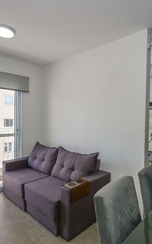 Apartamento à venda com 38m², 2 quartos e 1 vagaSala