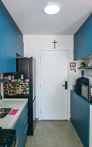 Apartamento à venda com 38m², 2 quartos e 1 vagaCozinha