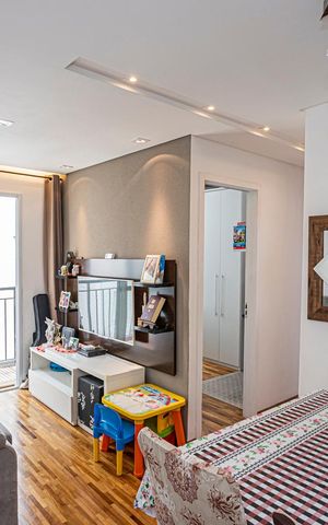Apartamento à venda com 49m², 2 quartos e 1 vaga Apartamento à venda com 49m², 2 quartos e 1 vagaSala